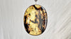 Large Amber Pendant Necklace. 1299