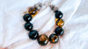 Huge Graduated Amber Round Bead Necklace. Dramatic and Gorgeous!