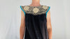 Mexican Embroidered Dress. Chiapas. XS-M