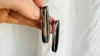 Apache Gold Silver Post Earrings. Rare Pyrite. Sterling. One-of-a-Kind. 3018
