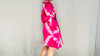 Cotton Velvet Tie Dyed Robe. Luxe 100% Cotton. One size.