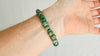 Guatemalita Beaded Bracelet. Sterling Silver. 2404