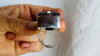 Oversized Faceted Amethyst Ring | Handmade Adjustable Sterling Silver | Unique Gemstone Jewelry. 3009