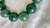 Aventurine Spheres Necklace. Sterling Silver. Adjustable. 1163