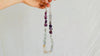 Fluorite & Sterling Silver Necklace. 2747