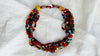 Balochi Multi-Strand Tribal Beaded Necklace.
