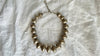 Graduated Silver Bead Necklace. Bench Beads. Gorgeous. 2298