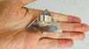 Oversized Labradorite Ring. Gorgeous Blue Stone. Adjustable Designer Ring. 4032