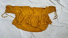 Mexican Gauze Blouse. Mustard. One Size