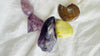 Amethyst, Ammonite & Gemstone Necklace.Handmade Designer Jewelry. Atelier Aadya.
