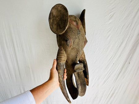 Kwele Mask. Gabon Africa . African Mask.