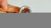 Natural Quartz Ring. Oversized. Botanicals. Size 7.25. 4139