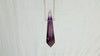 Natural Amethyst Crystal Pendant Necklace. Sterling Silver. Atelier Aadya. Medicine Necklace. 2674