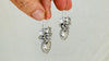 Taxco Love Bird Earrings. Sterling Silver. Mexico. Frida Kahlo. 4197