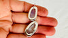 Rainbow Moonstone Post Earrings. Handmade Sterling Silver Jewelry. Small Gift for Her. 0911