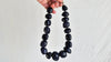 Blue Goldstone & Silver Necklace. Melting Quartz. Atelier Aadya. 1407