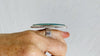 Azurite Malachite Oversized Ring. Gorgeous. Size 7. 0369