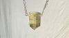 Citrine & Silver Pendant Necklace. Sterling Silver. 2228