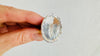 Natural Quartz Ring. Oversized Cocktail Ring. Gorgeous. Adjustable Size. 4019