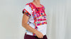 Patria Nueva Mexican Huipil. Vibrant Mayan Textile.