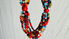 Balochi Multi-Strand Tribal Beaded Necklace.