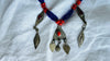 Turkmen Multi-Strand Tribal Beaded Necklace.