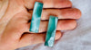 Hemimorphite Earrings. Handcrafted Sterling Silver Jewelry. Designer Post Earrings. 140
