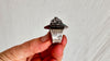 Antique Coral and Sterling Ring. India. Gorgeous! size 8. 1380