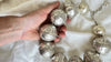 Huge Silver Bead Necklace. Bench Beads. Gorgeous. 2041