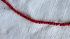Oaxacan Pendant on Necklace of Coral Beads. Handmade Jewelry. 2859