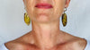 Amber & Silver Earrings. Handmade Sterling Silver Jewelry. 2887
