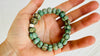 Guatemalita Bracelet. Beaded with Sterling Silver. Mayan Jewelry. Handmade Gift for Her. 2438
