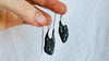 Turquoise & Silver Earrings. Handmade Sterling Silver Jewelry. Natural Hubei Stone. S/N