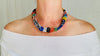 Berber Seed Bead Necklace. Vintage Moroccan Jewelry. 2547