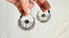 Vintage Waziri Silver Earrings. Sterling Silver. 0844