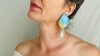 Labradorite Post Earrings. Sterling Silver Handmade Designer Jewelry. One-of-a-Kind. 2409