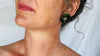 Canadian Jade Earrings. Jade & Sterling Silver. 4044