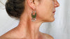Shiny Silver Hoop Earrings. Oaxacan Jewelry. Sterling Silver. ARC34