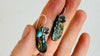 Kewa Pueblo Turquoise Earrings. Native American. Santo Domingo Pueblo. 2693