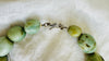 Amazonite and Silver Necklace.