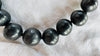 Barro Negro & Silver Necklace. Oaxacan Black Clay. Sterling Silver.