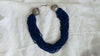 Multi-Strand Lapis Lazuli Necklace. Sterling Silver. 0757