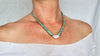 Natural Turquoise Necklace. Santo Domingo. Kewa. Native American.
