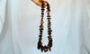 Huge Graduated Amber Chip Beaded Necklace. Mexican Amber. Dramatic and Gorgeous!