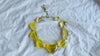 Citrine Heart Necklace. Maximalist Designer Jewelry. Handcrafted with Sterling Silver.
