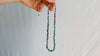 Turquoise and Sterling Necklace. 1254