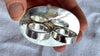 Labradorite Two Finger Ring. Adjustable. Multicolor and Strong Flash. 2157