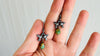 Mexican Love Bird Earrings. Cast Sterling Silver Jewelry from Oaxaca. 2400