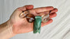 Aventurine Cicada and Smoky Quartz Pendant Necklace. Medicine Necklace. 2276