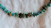 Turquoise and Sterling Necklace. Natural American Turquoise. Gift for Her. 2878